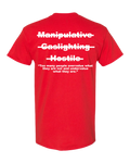 LIMITED EDITION TOXIC TRAITS TEE (RED/WHITE)