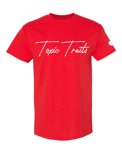 LIMITED EDITION TOXIC TRAITS TEE (RED/WHITE)